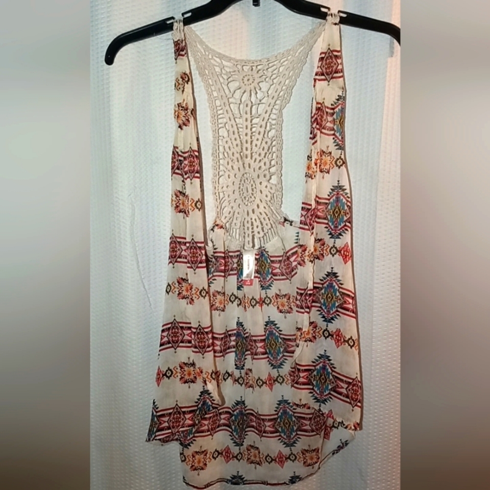 Sheer vest